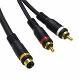 Cables To Go Velocity video / audio cable - S-Video / audio - 50 ft ( 29128 )