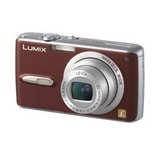 Panasonic LUMIX DSC-FX07 3.6 Optical Zoom Digital Camera-Chocolate Brown