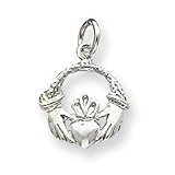 Sterling Silver Claddagh Charm