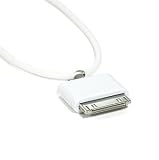 COSMOS ® White Silicone Neck Strap band lanyard for iPhone 4 4s 3 3Gs iPod Nano Touch itouch + Cosmos cable tie