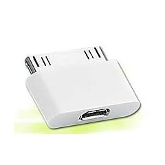 Callstel Adapter Dock-Connector-Stecker zu microUSB-Buchse