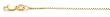 14K Yellow Gold 0.8MM BOX CHAIN 18"