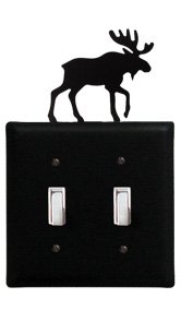 Moose Double Switch Electric Cover