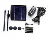 Solar Pump Kit 20 inch - Perfect for bird baths - ponds - fountains - spitters and more
