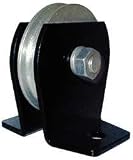 Industrial Grade 5RRR2 Block, Flat Mount, 5/16 in, 2000 lb