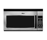 Whirlpool MH1160XSS 1.6 cu. ft. Over-the-Range Microwave Oven with 950 Cooking Watts, EZ-Vue Window & 3-Stage Programmed Cooking: Stainless Steel