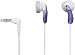 Sony Mdr-E10Lp/Vlt Headphones - Fashion Earbuds (Violet)