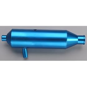 Associated NTC3 Side Exhaust Muffler Blue from Associated Accessories