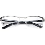 CARTIER GLASSES DESIGNER FASHION PRESCRIPTION EYEGLASSES UNISEX AUTHENTIC TITANIUM GREY BRUSHED FINISH/BLACK FRAME | DEMO LENSES T8100870
