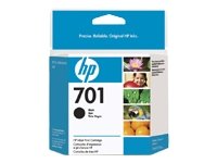 HP 701 - Print cartridge - 1 x black - 350 pages - HP NO 701 GENUINE BLK INK FOR FAX MACHINES