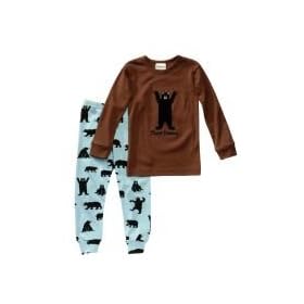 Hatley Bear Country Childrens Applique Pajama Set
