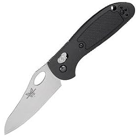 Mini-Griptilian, Black Valox Handle, Plain by Moteng