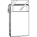 KNIGHT INDUSTRIES CORP 12X24 SSB 25PC12x24 SS Wind Glass