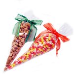 Clear Cone Bags - Cone Shaped Cellophane Bags - 100/pk