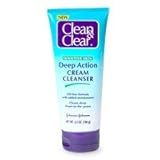 Clean & Clear Deep Action Cream Cleaner, Sensitive Skin, 6.5 oz
