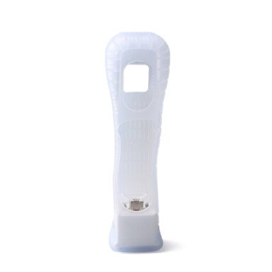 MotionPlus Adapter + Silicone Sleeve for Wii Remote (White)