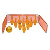 Colored Bowling Lane Set (Orange)