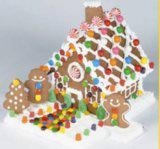 Create-a-treat Gingerbread House Kit, Deluxe Model, (Decorative Outer Case As Seen in Picture)