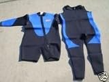 2 PIECE 3MM FARMER JOHN WET SUIT