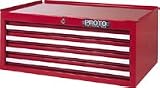 Proto 44106 27Wx18Dx11-1/2H Red Standard-Duty 4-Drawer Intermediate Tool Chest