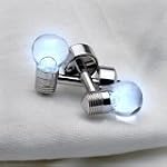 What a Bright Idea! Light Bulb Cufflinks