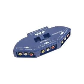 3-WAY AUDIO/VIDEO INPUT SELECTOR