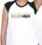 Bulldog Mom Adult Cap Sleeve T-Shirt