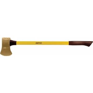 Click here to buy Ampco A-5FG, Flat Head Axe, 5 lbs, Fiberglass Handle.
