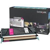 Lexmark C5240MH magenta red colour laser cartridge  C5242MH