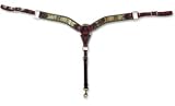 2 Breast Collar with Hair Inset and Dots (Chestnut)