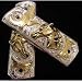 Horse Head German Silver Pistol Grips