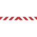 Aufkleber Warnstreifen, 1.000 x 115 mm, reflektierend