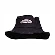 Hempy's Black Lounger Hat Embroidered