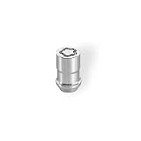 McGard MCG-24234: Lug Nuts, Conical Seat, Bulge, 9/16 in. x 18 RH, Closed/Locking, Chrome Plated Steel, Set of 4