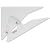Rotring Adjustable Set Square Acrylic with Precision 0.5 Degree Scale 305mm Clear Ref S0589150