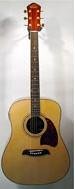 MusicalInstruments: Oscar Schmidt Og21 Acoustic Guitar with Built in Tuner