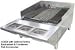 Wolf Range ACB25 Achiever Charbroiler 72000 BTU 1 EA