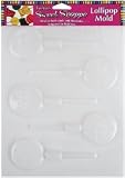 Candy Making Molds-Happy Birthday Round Lollipop