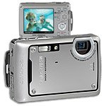 Olympus Stylus 770 SW - Digital camera - compact - 7.1 Mpix - optical zoom: 3 x - supported memory: xD, xD Type H, xD Type M - silver