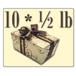 Leonidas Belgian Chocolates: 10 x 1/2lb Ballotins filled with assorted Leonidas Belgian Chocolates - Corporate Gifts