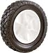Shepherd 9615 10-inch X 1-3/4-inch Plastic Hub Semi-pneumatic Rubber Diamond Tread Replacement Wheel With 1/2-inch Bore