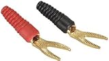 Monster M Series Premium Speaker Cable Gold Spade Connectors (4 pair pack)