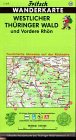Fritsch Karten, Nr.45, Westlicher Th�ringer Wald und Vordere Rh�n: Mit farbiger Wegemarkierung, Wanderparkpl�tzen, Langlaufloipen und ausgew�hlten Radwanderwegen