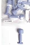 Plastic Screw for all Pet Voyageur models, fog blue, 8 pieces, polybag