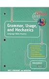 Holt Elements of Language: Gum Language Skills Grade 10