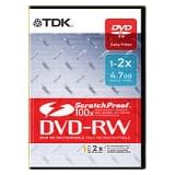 TDK - 5 x DVD-RW - 4.7 GB 2x with DVD video boxes