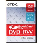Electronics : TDK - 5 x DVD-RW - 4.7 GB 2x with DVD video boxes