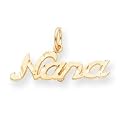14k Nana Charm
