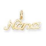 14k Nana Charm