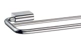 Spa Towel Rail Finish: Polished Stainless Steel, Type: Double